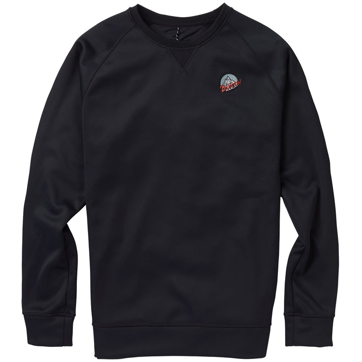 Burton Crown Bonded Crew Sweatshirt True Black