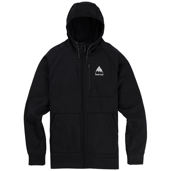 Burton Crown Bonded Full-Zip Hoodie True Black
