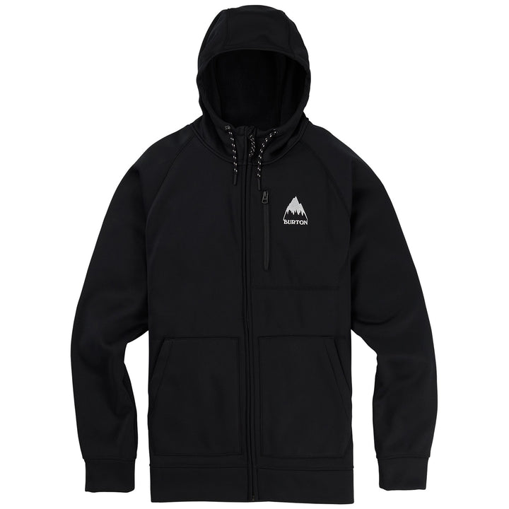 Burton Crown Bonded Full-Zip Hoodie True Black