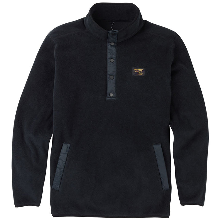 Burton Hearth Pull-Over Fleece True Black