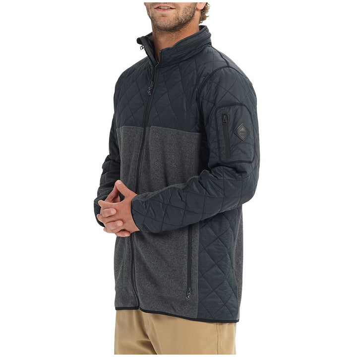Burton Pierce Fleece Jacket True Black Heather