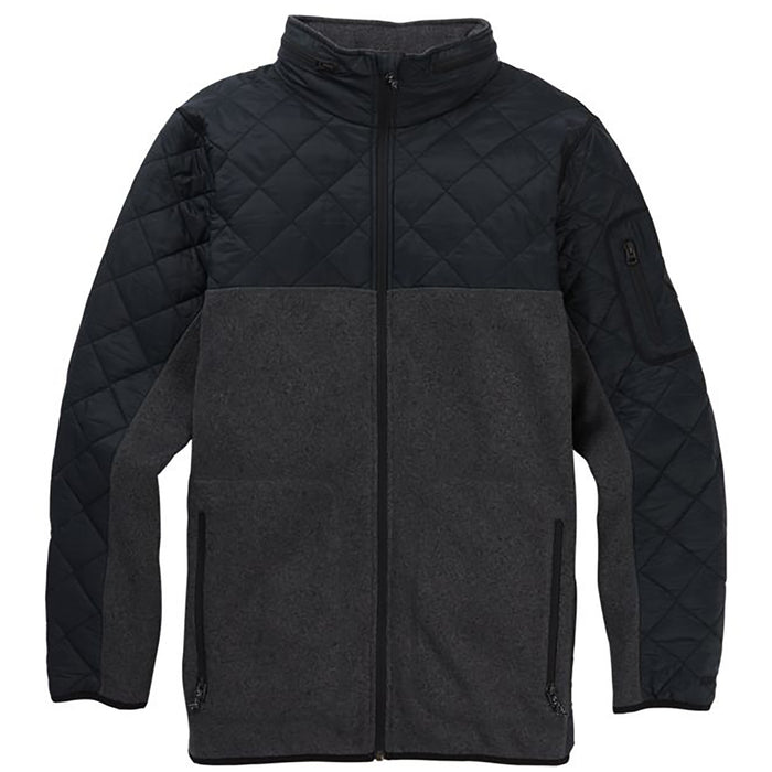 Burton Pierce Fleece Jacket True Black Heather