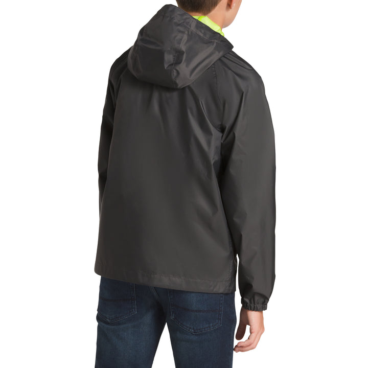 The North Face Zipline Rain Jacket - Big Boys' Graphite Grey