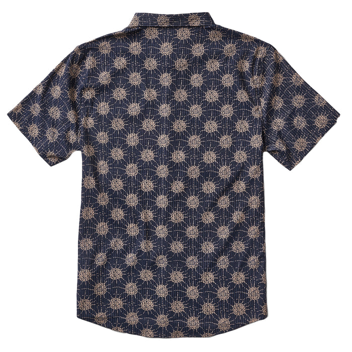 Roark Bless Up Short-Sleeve Shirt Navy
