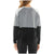 Icebreaker Momentum LS Crew Sweatshirt - Women's Fossil/Snow Heather/Black