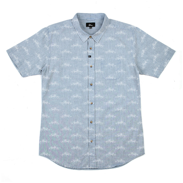 Imperial Motion Triumph Short-Sleeve Shirt Light Blue