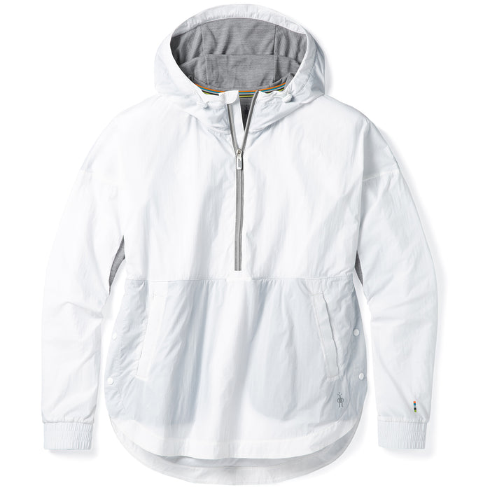 Smartwool Merino Sport Ultra Light Anorak Pullover - Women's White