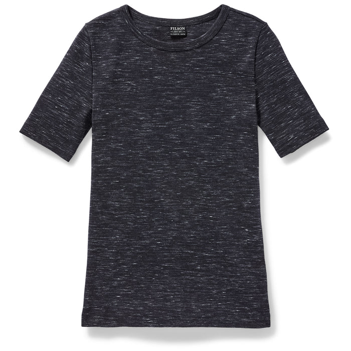 Filson Neah Bay Crewneck T-Shirt - Women's Navy Heather