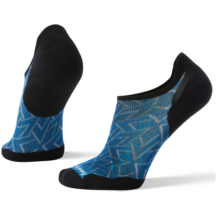 Smartwool PhD® Run Light Elite Print Micro Socks Bright Blue