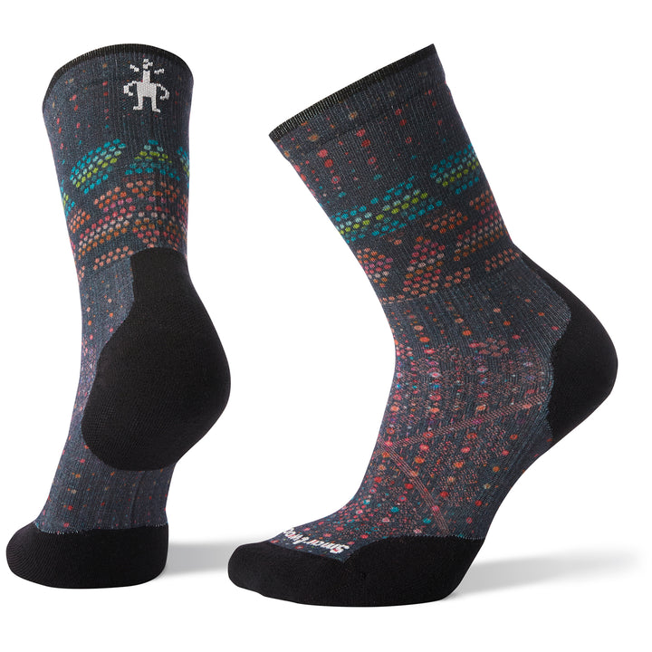 Smartwool PhD® Run Light Elite Print Crew Socks - Women's Deep Navy