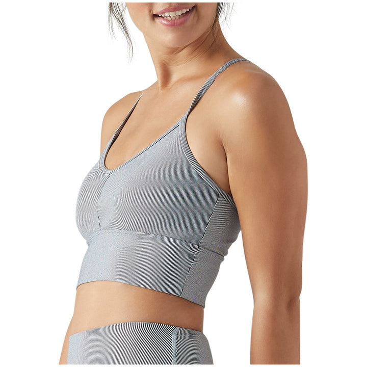 Glyder Premier Bra - Women's Vertical Stripe Black/White