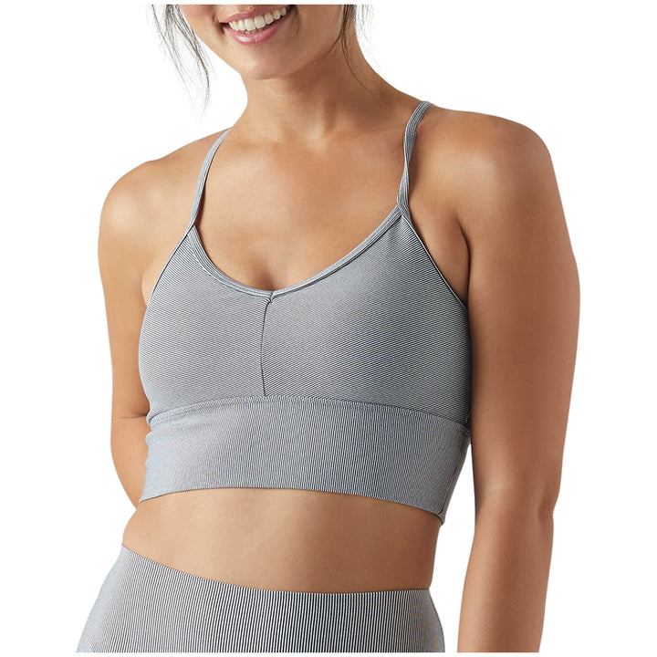 Glyder Premier Bra - Women's Vertical Stripe Black/White