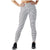 Glyder High Power Leggings - Women's White/Black Stripe