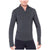 Icebreaker 200 Zone Long Sleeve Half Zip Top Jet Heather/Black/Mineral