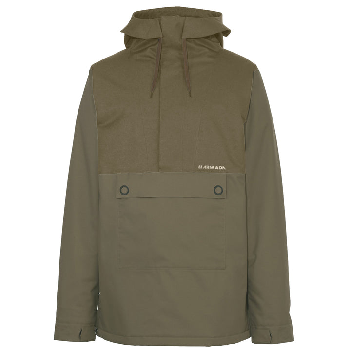 Armada ZERO Rankin Insulated Anorak Waxed Olive
