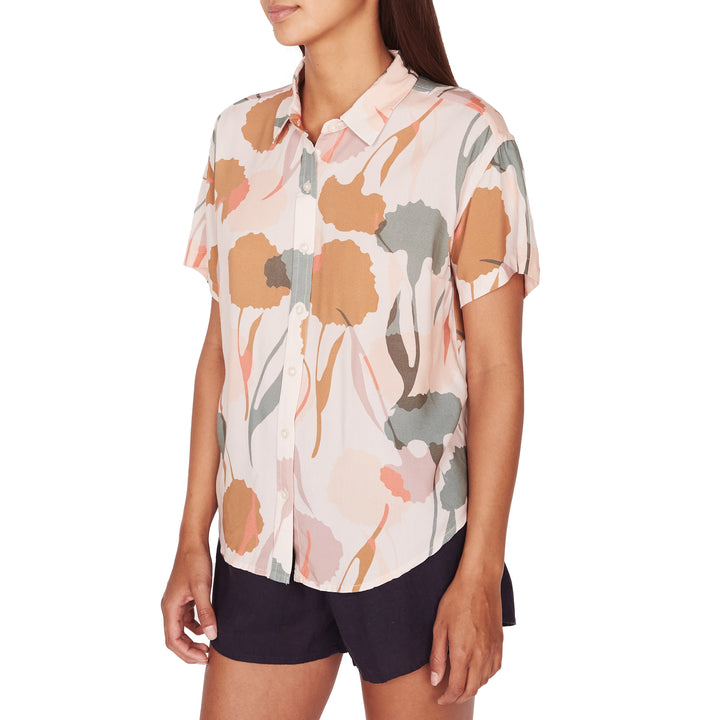 Obey Clothing Marigold Shirt - Women's Nude Multi