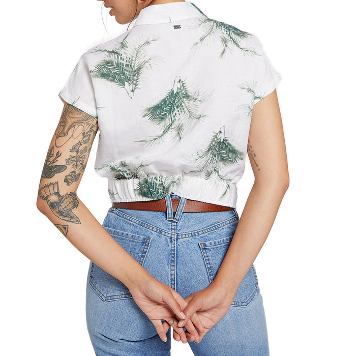 Stone Row Tropi Twist Shirt - Women's White