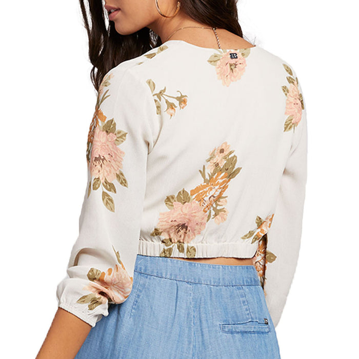 Stone Row Down For It Top - Women's Bone