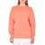 Obey Clothing Box Pigment Crewneck Fleece Pullover - Women's Dusty Summer Peach