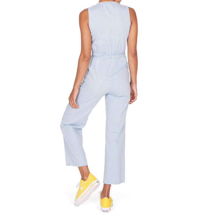 Obey Clothing Vista Romper - Women's Light Indigo