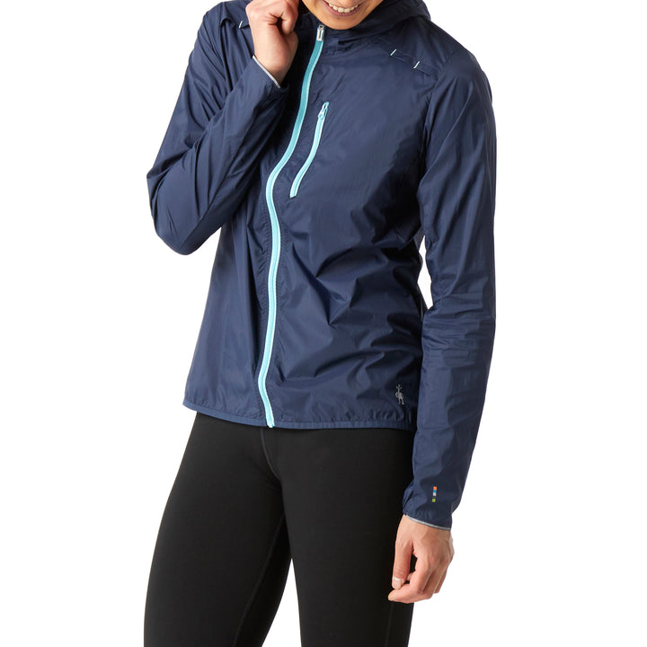 Smartwool Merino Sport Ultra Light Hoodie - Women's Deep Navy