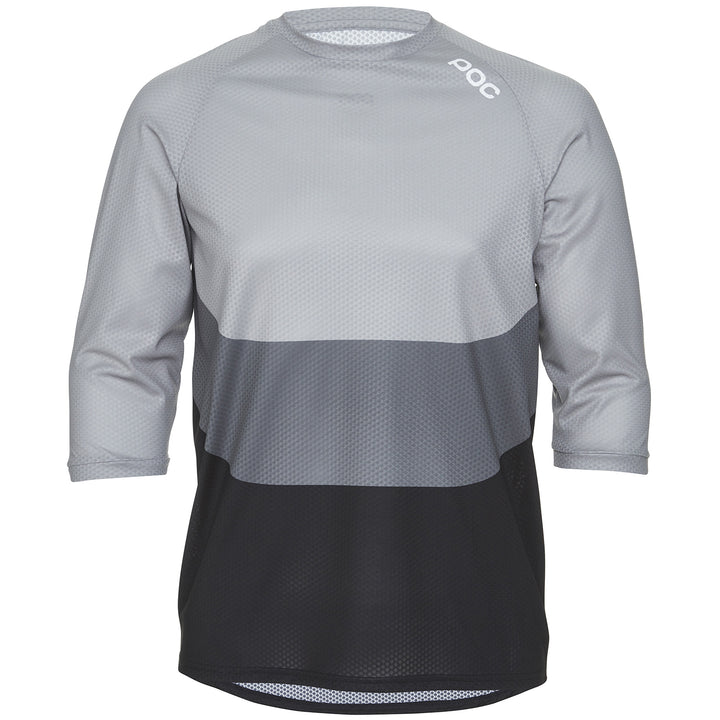 POC Essential Enduro 3/4 Light Jersey Francium Multi Grey