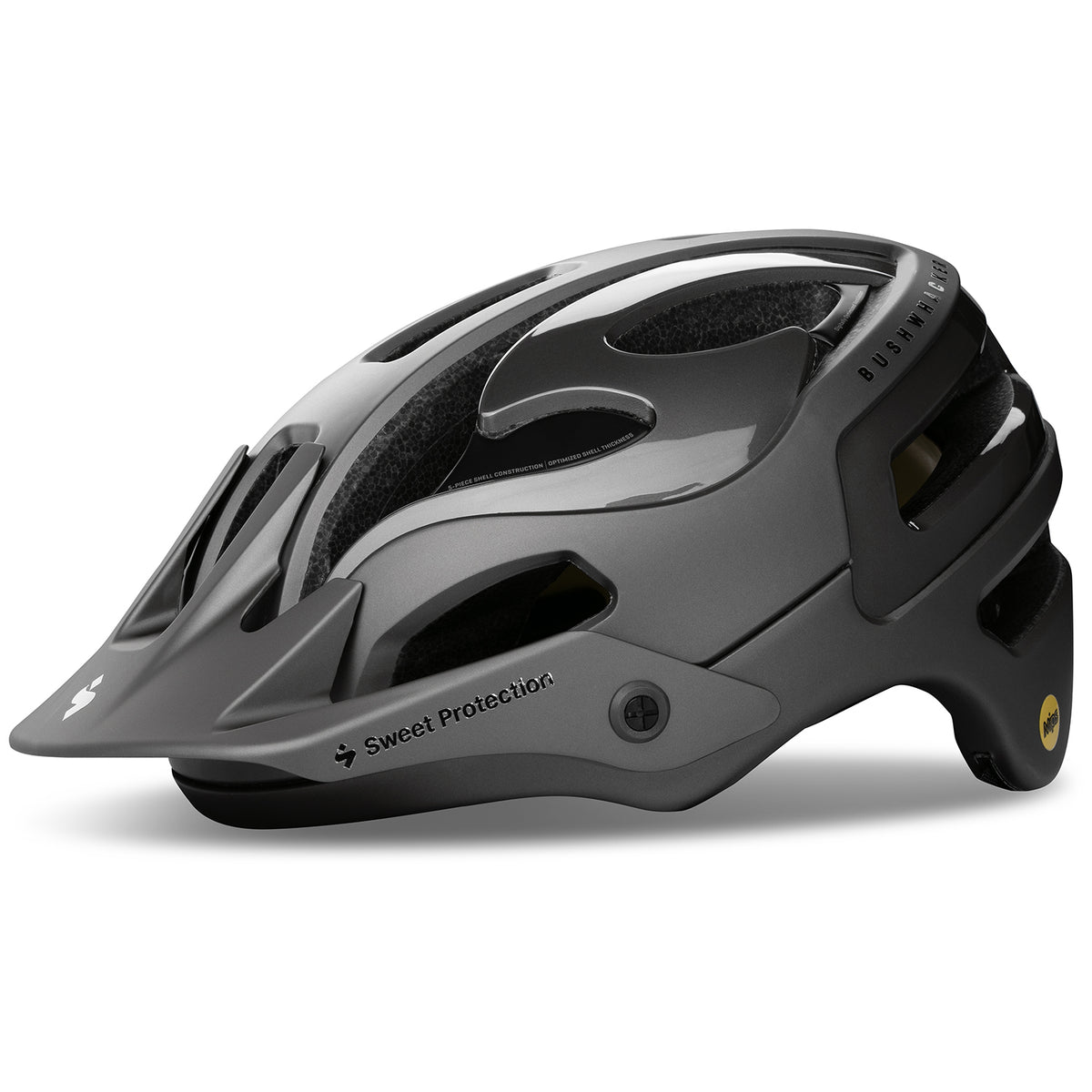 Sweet Protection Bushwhacker II MIPS Bike Helmet Matte Black Chrome
