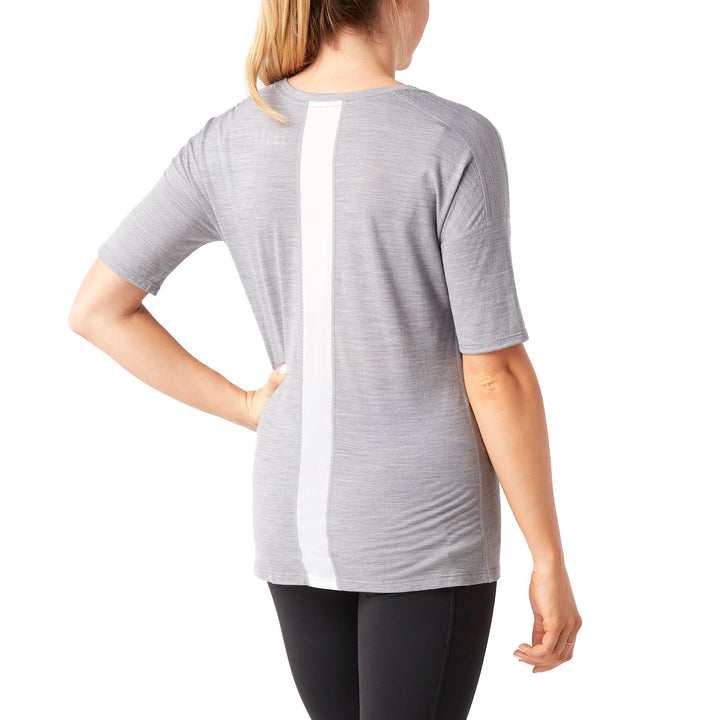Smartwool Merino Sport 150 Short-Sleeve Top - Women's Light Grey Heather