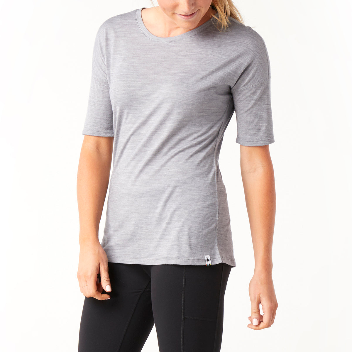 Smartwool Merino Sport 150 Short-Sleeve Top - Women's Light Grey Heather