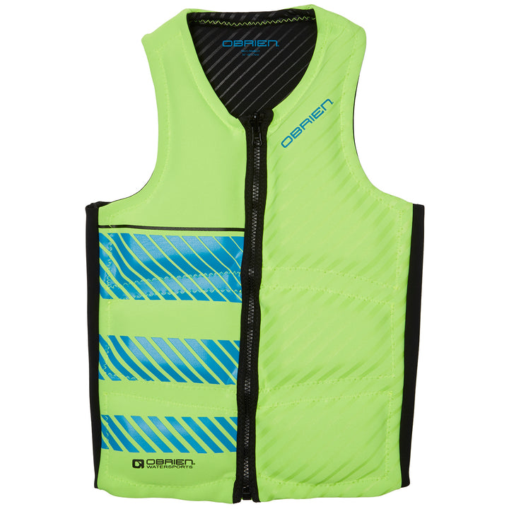 Obrien Team Reversible Impact Wake Vest 2021 Black/Green