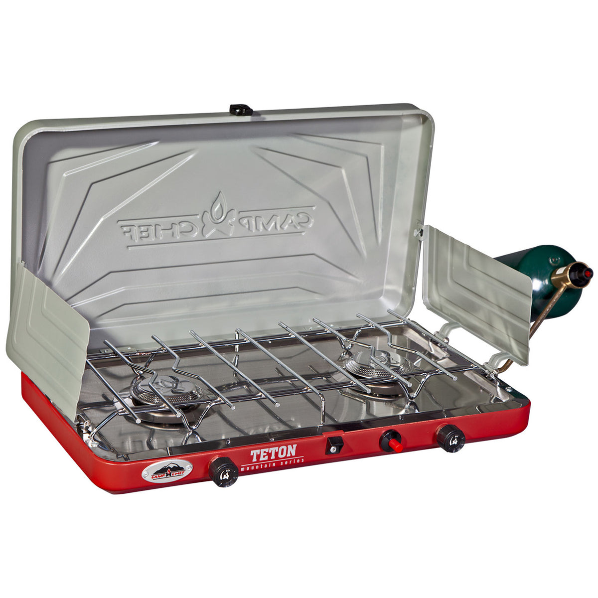 Camp Chef Teton Two-Burner Stove One Color