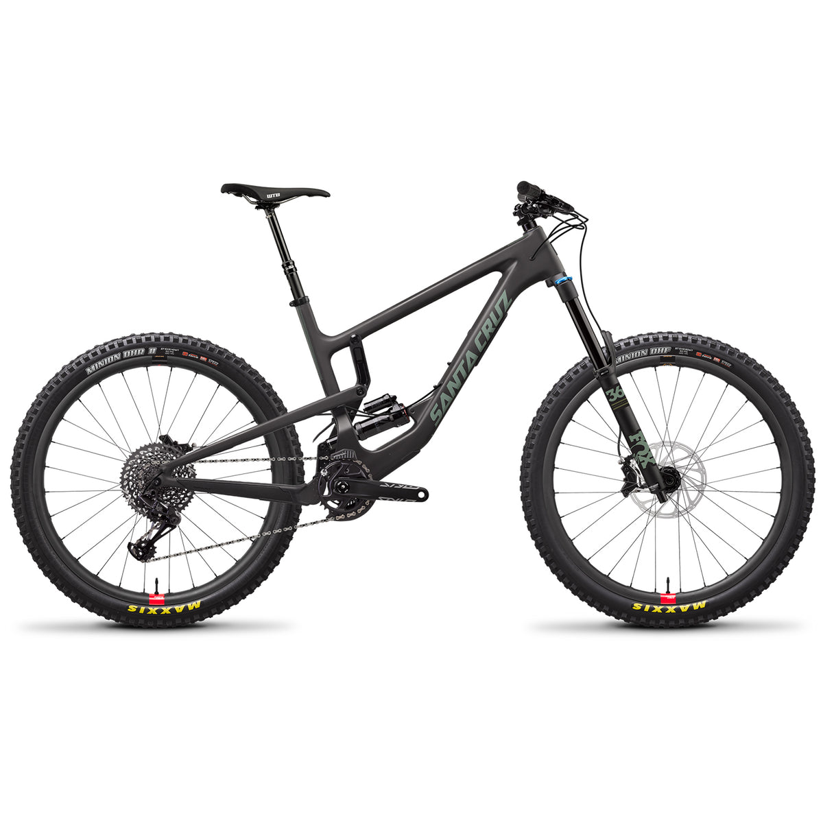 Santa Cruz Bicycles Nomad C S Reserve Complete Mountain Bike 2019 Matte Carbon
