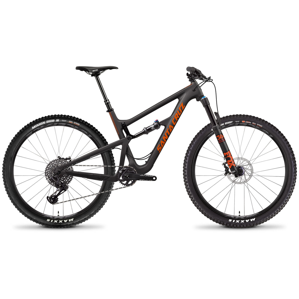 Santa Cruz Bicycles Hightower C S Complete Mountain Bike 2019 Matte Carbon
