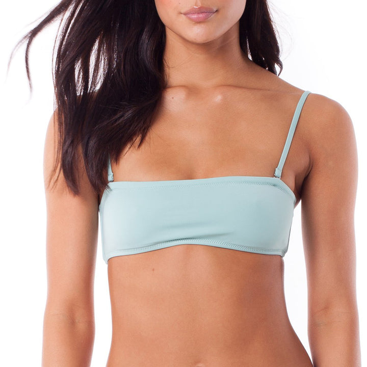 Rhythm Islander Bandeau Bikini Top - Women's Pool