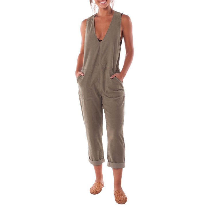 Rhythm Wintersun Jumpsuit - Women's Moss