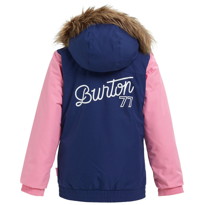 Burton Whiply Bomber Jacket - Big Girls' Spellbound/Seapink