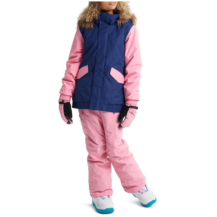 Burton Whiply Bomber Jacket - Big Girls' Spellbound/Seapink