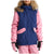 Burton Whiply Bomber Jacket - Big Girls' Spellbound/Seapink