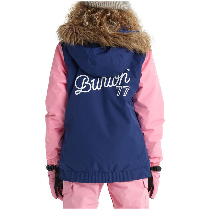 Burton Whiply Bomber Jacket - Big Girls' Spellbound/Seapink