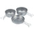 Snow Peak 3 Piece Titanium Cookset Titanium