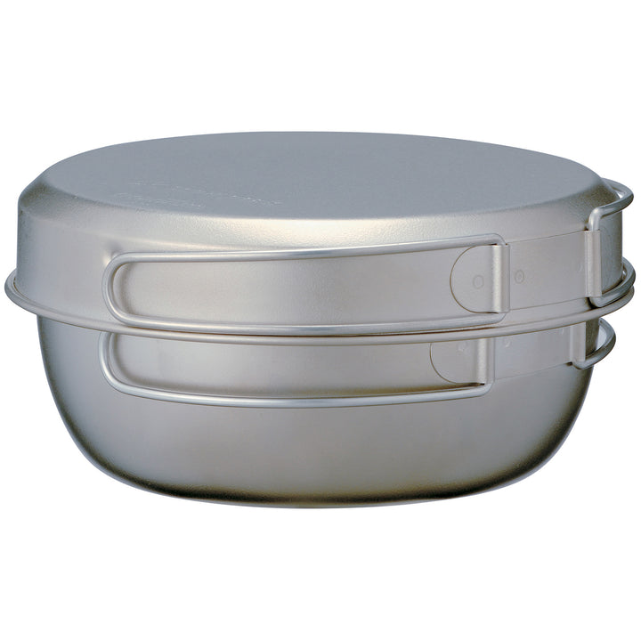 Snow Peak 3 Piece Titanium Cookset Titanium