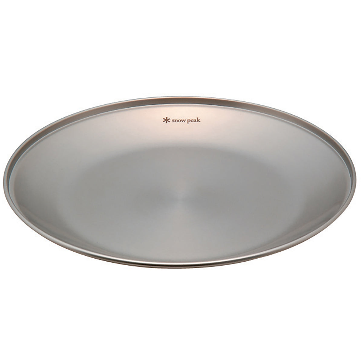 Snow Peak Tableware Medium Plate Stainless Steel