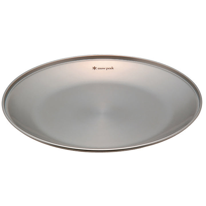 Snow Peak Tableware Medium Plate Stainless Steel