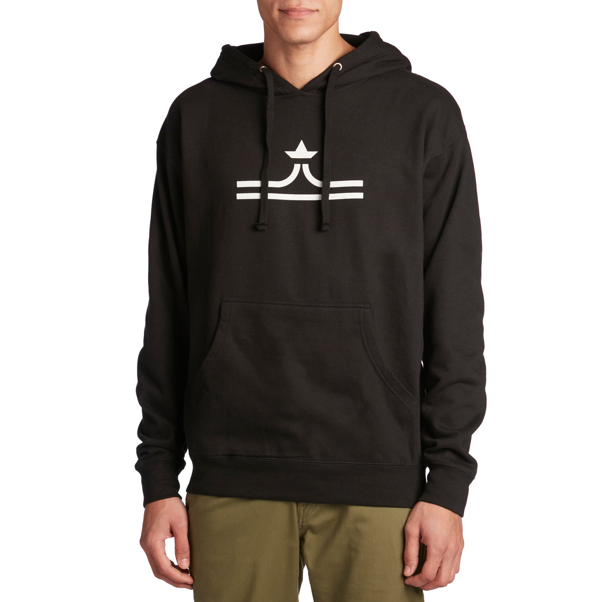 evo Crown Pullover Hoodie Black