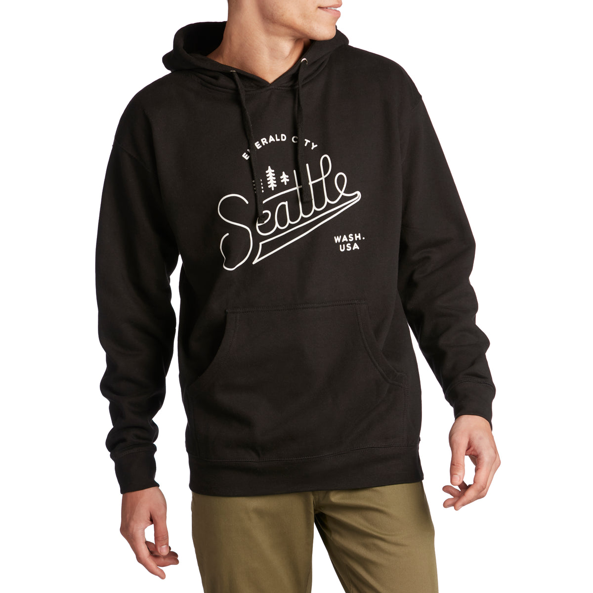 evo Seattle Pullover Hoodie Black