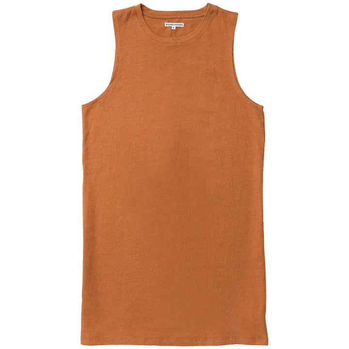 Richer Poorer Tank Dress - Women's Tobacco