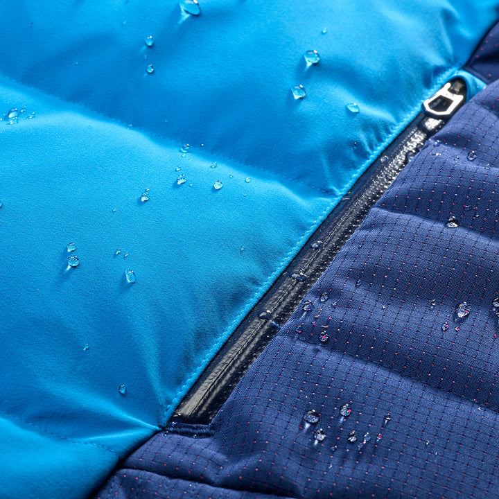 Salomon Whitebreeze Down Jacket - Women's Hawaiian Surf/Medieval blue