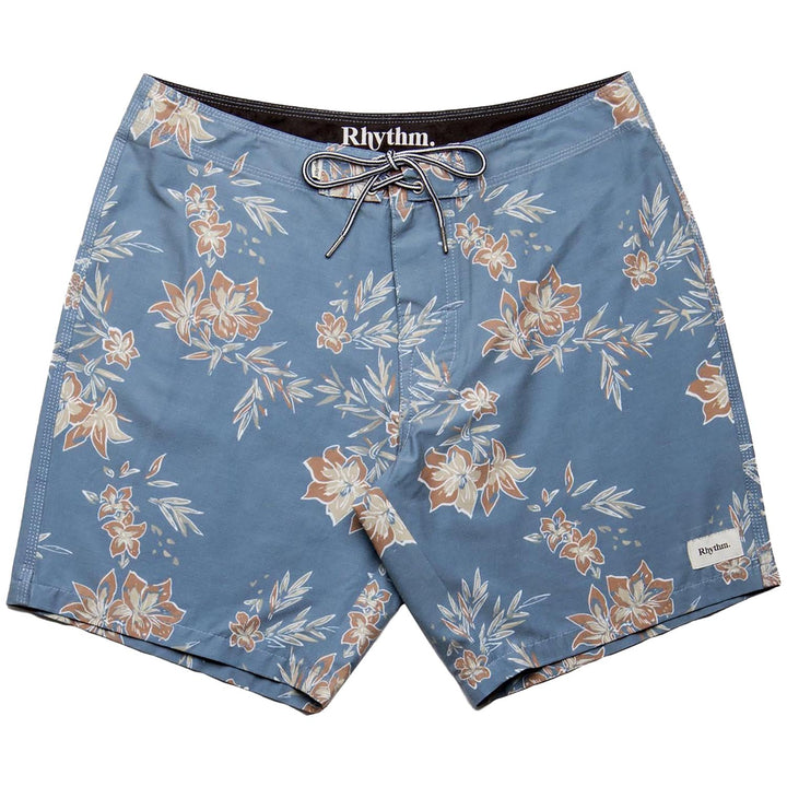 Rhythm Vintage Aloha 17" Boardshorts Pacific Blue