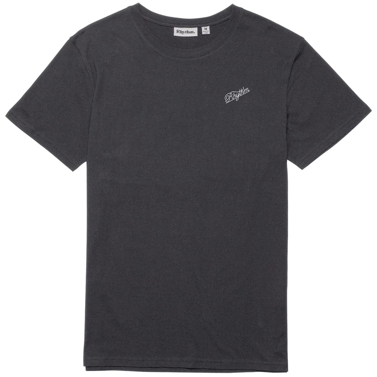 Rhythm Script T-Shirt Charcoal