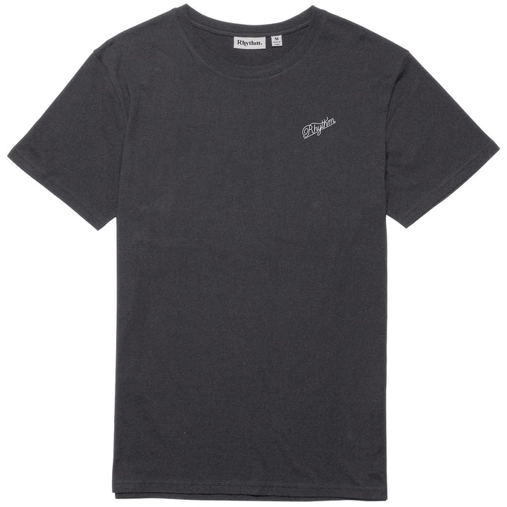 Rhythm Script T-Shirt Charcoal